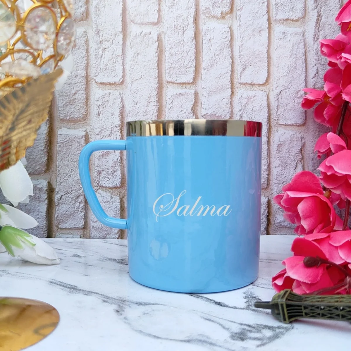 Personalized Blue Mug